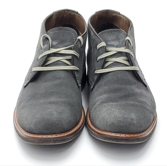 J. Murphy Desert Gray Mens Chukka Boots Lace Up Preppy Academia Casual Shoes 9.5 main image 8